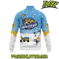 Toledo Walleye Hockey PEANUTS Baseball Jacket