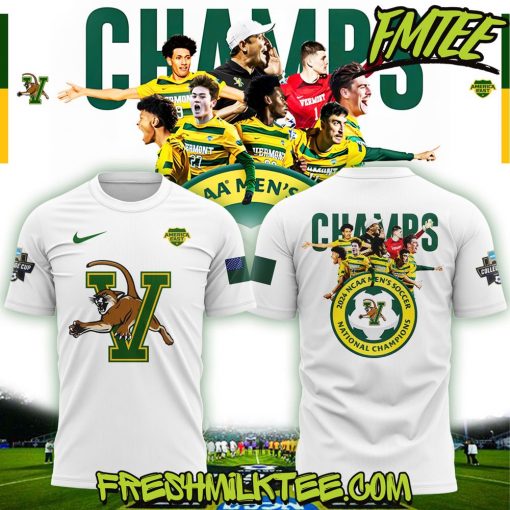 UVM 2024 Men’s Soccer National Champions T-Shirt