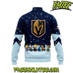 Vegas Golden Knights NHL Peanuts x Snoopy Night Nike Baseball Jacket