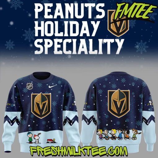 Vegas Golden Knights NHL Peanuts x Snoopy Night Nike Sweatshirt