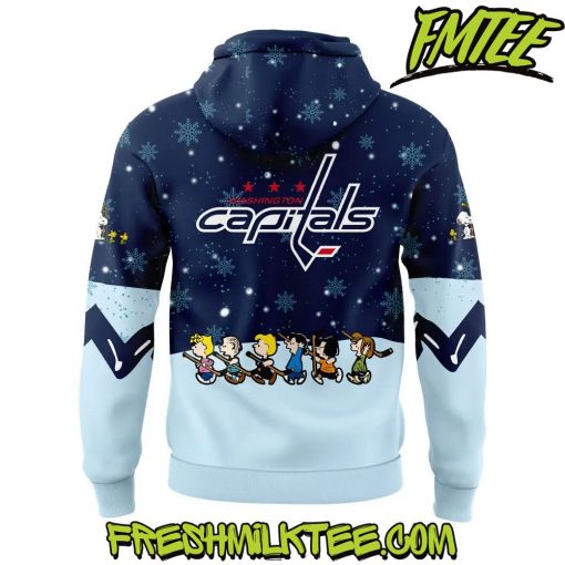 Washington Capitals NHL Peanuts x Snoopy Night Nike Hoodie