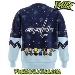 Washington Capitals NHL Peanuts x Snoopy Night Nike Sweatshirt