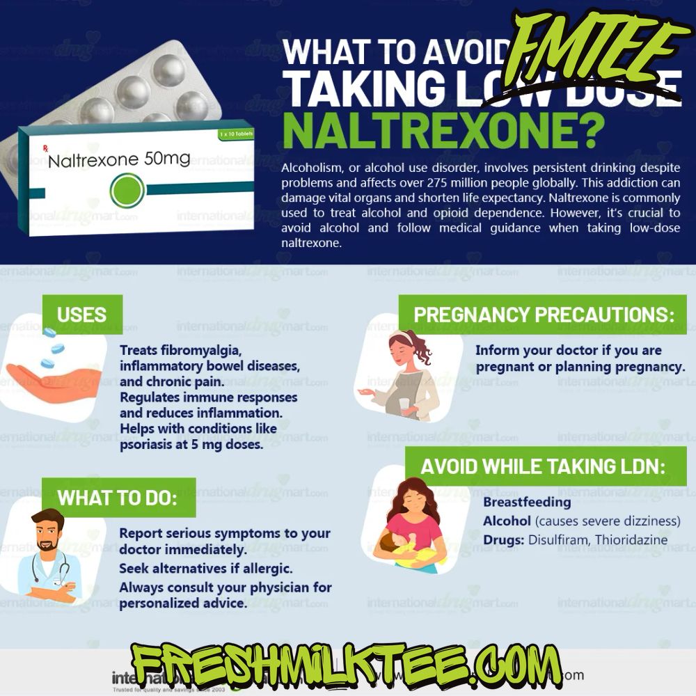 what to avoid when taking low dose naltrexone?