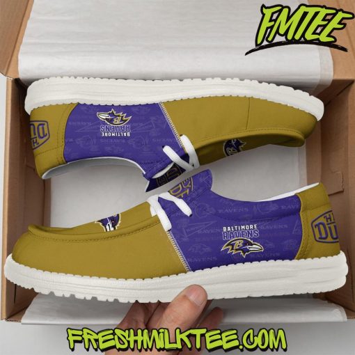 Baltimore Ravens NFL Loafer Shoes