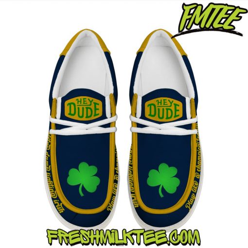 Notre Dame Fighting Irish Football NCAA Loafer Shoes