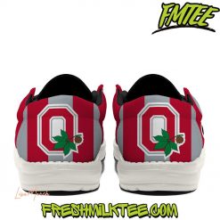 Ohio State Buckeyes Football NCAA Loafer Shoes