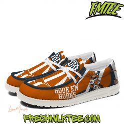 Texas Longhorns Football NCAA Loafer Shoes