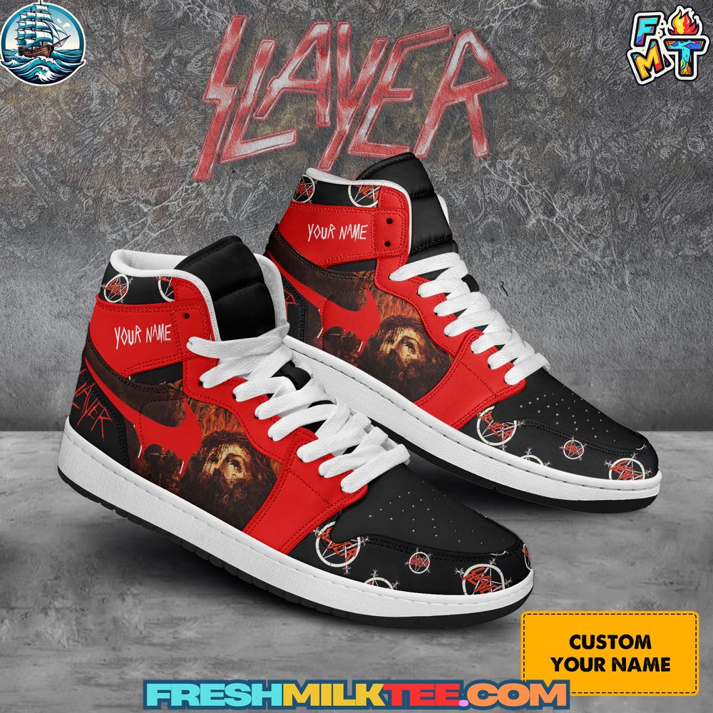 Slayer Air Jordan 1 Sneaker Slayer Air Jordan 1 Sneaker