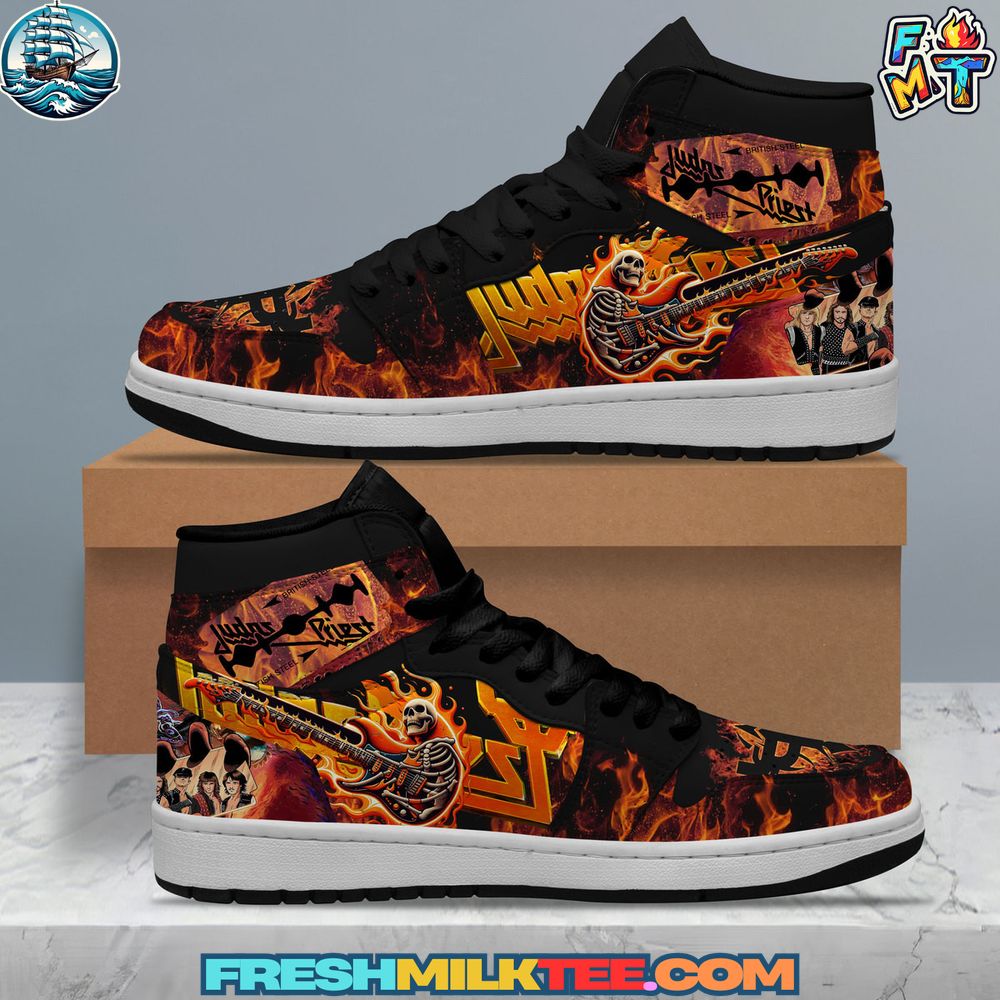 Judas Priest Air Jordan 1 Sneaker Judas Priest Air Jordan 1 Sneaker