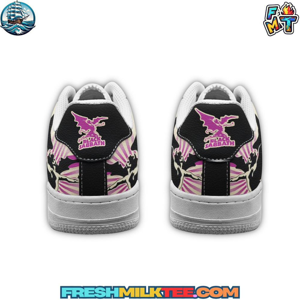 Black Sabbath Air Force 1 Sneaker Black Sabbath Air Force 1 Sneaker
