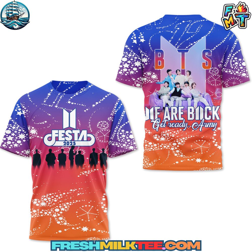 BTS Festa 2025 T-shirt BTS Festa 2025 T-shirt