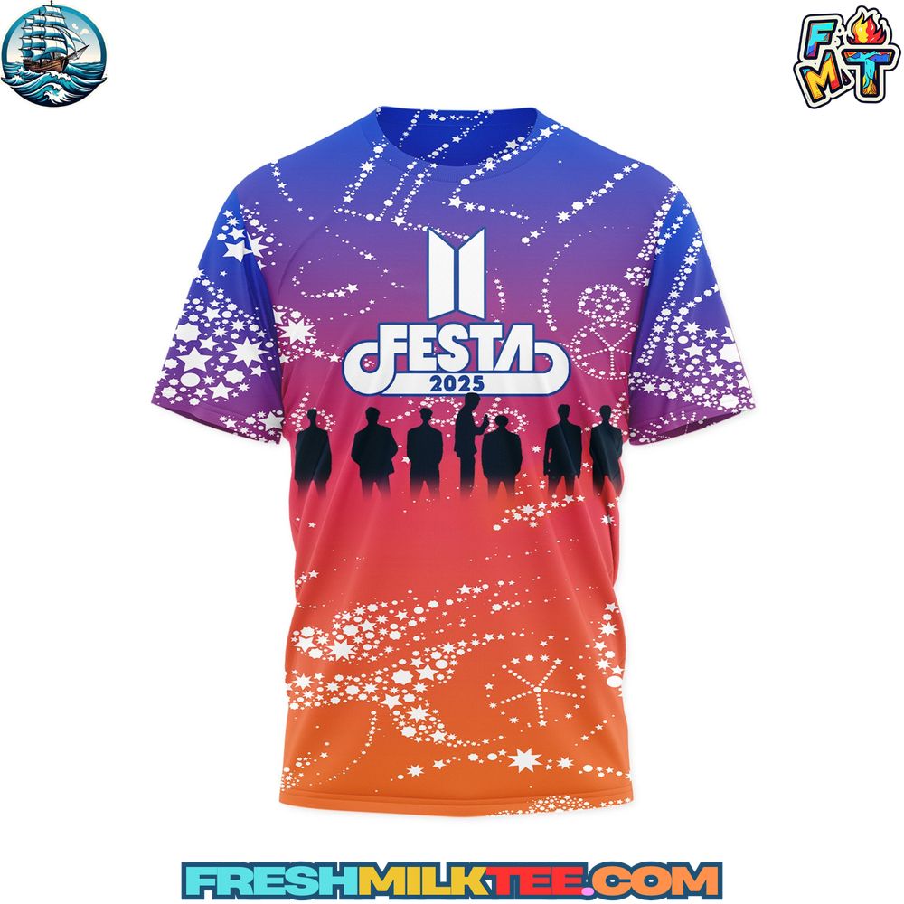 BTS Festa 2025 T-shirt BTS Festa 2025 T-shirt
